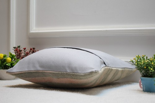 Vintage Kilim Pillow, Sofa Pillow, 16x16 inc Throw Pillow, Boho Decor Pillow, Ha - Picture 8 of 8