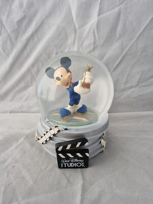 Disney Mickey Mouse Snow Globe Walt Disney Studios Exclusive 
