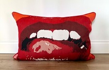 Vivienne Westwood Mouth cushion, made by The Rug Company.