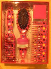 Hair Care Comb Brush Combination Set 13 Pieces Styling Grooming Multicolored Ne
