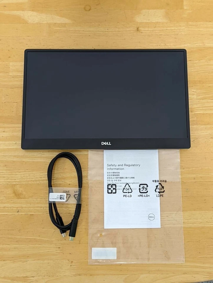 Dell C1422H-R 14 inch Portable Monitor  Type-Cx2 / Tilt Adjustment[Weight] 0.59g - Image 2 of 4