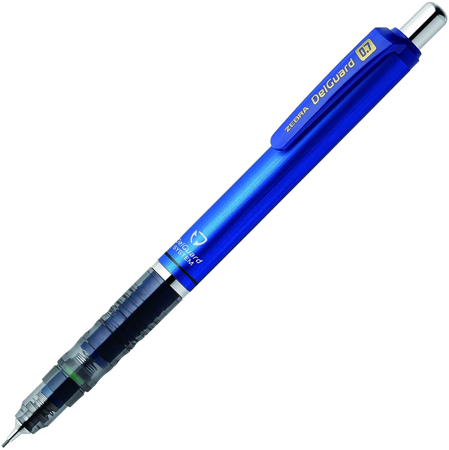 Zebra DelGuard .7mm Mechanical Pencil (Blue)  "Unbreakable!"