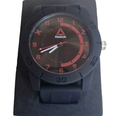 Reebok Black Red Men's Wrist Watch New Old Stock RD-SPL-G2-PBIB-BR  UK
