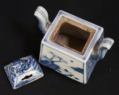 Antike Imari Keramik Imari Koro Räuchergefäß Japan Skulptur 1880 Ofen Kunsthandwerk - Bild 6 von 9