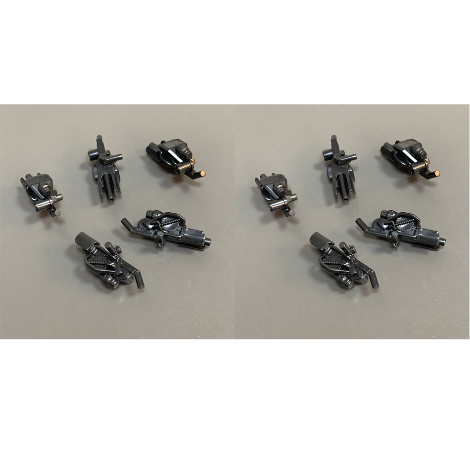 Lotto 10 Action Figure Mega Construx Halo UNSC – Armi E Stick – Quasi Nuove (99.9%)