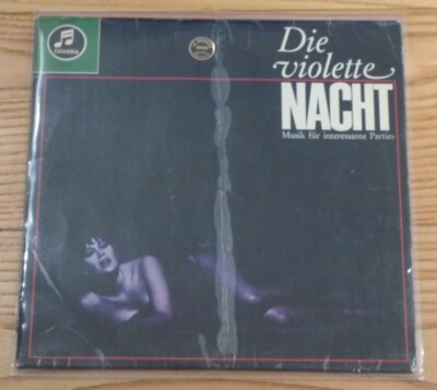 LP DAS AD VAN DER HOED - QUARTETT - DIE VIOLETTE NACHT - JAZZ - COLUMBIA 83 729
