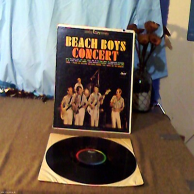 Beach Boys Concert, LP, released 1964, in G condition, Gatefold cover with attac