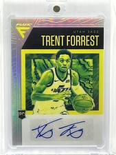 2020-21 Panini Flux Rookie Signatures Silver Prizm Trent Forrest #FRS-TFS Auto
