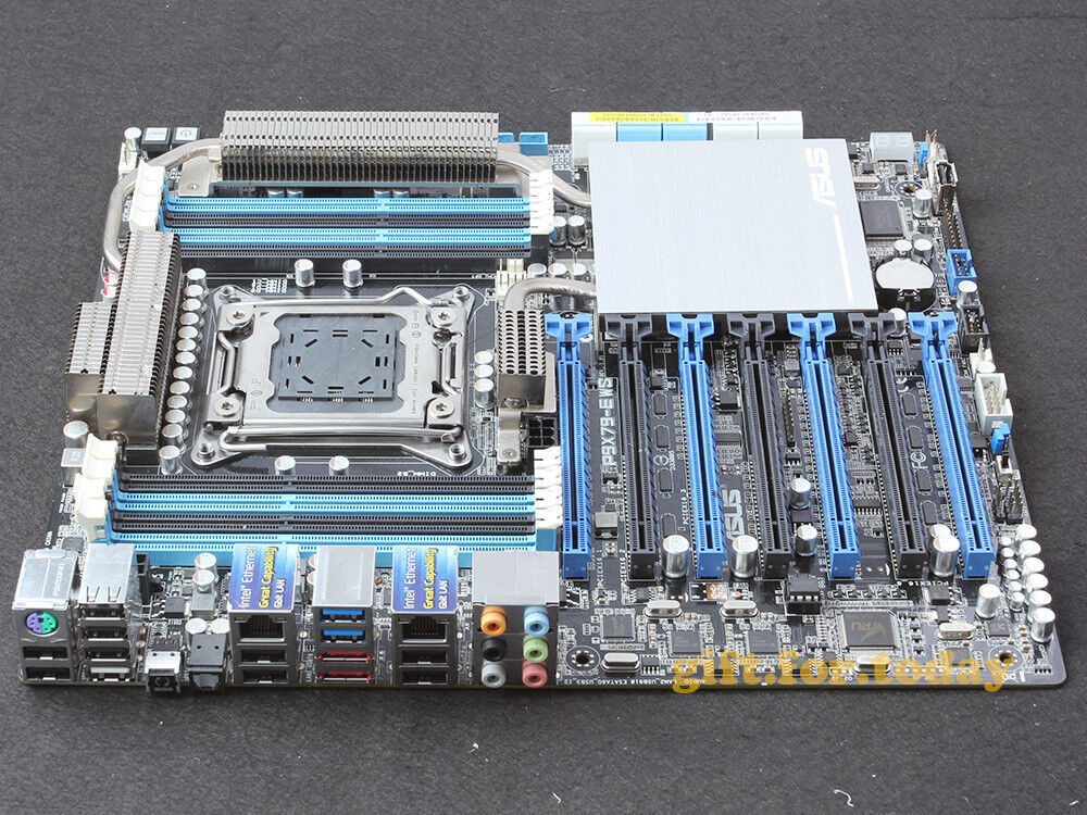 Original ASUS P9X79-E WS Intel X79 Motherboard LGA 2011 DDR3 USB