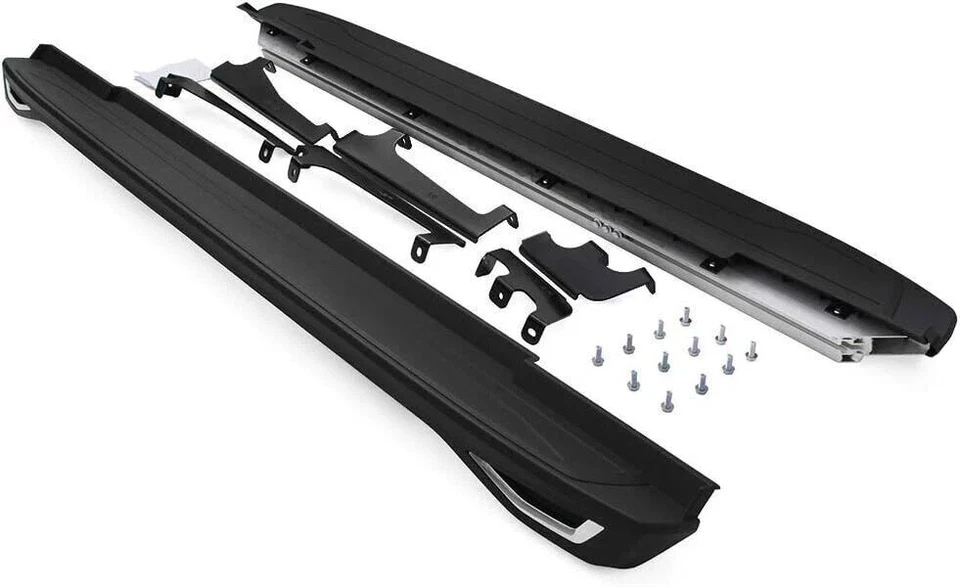 Barras transversales y estriberas de 4 piezas para estribos de barra de carga de riel Acura RDX 2019-2026 Foto 3 de 4