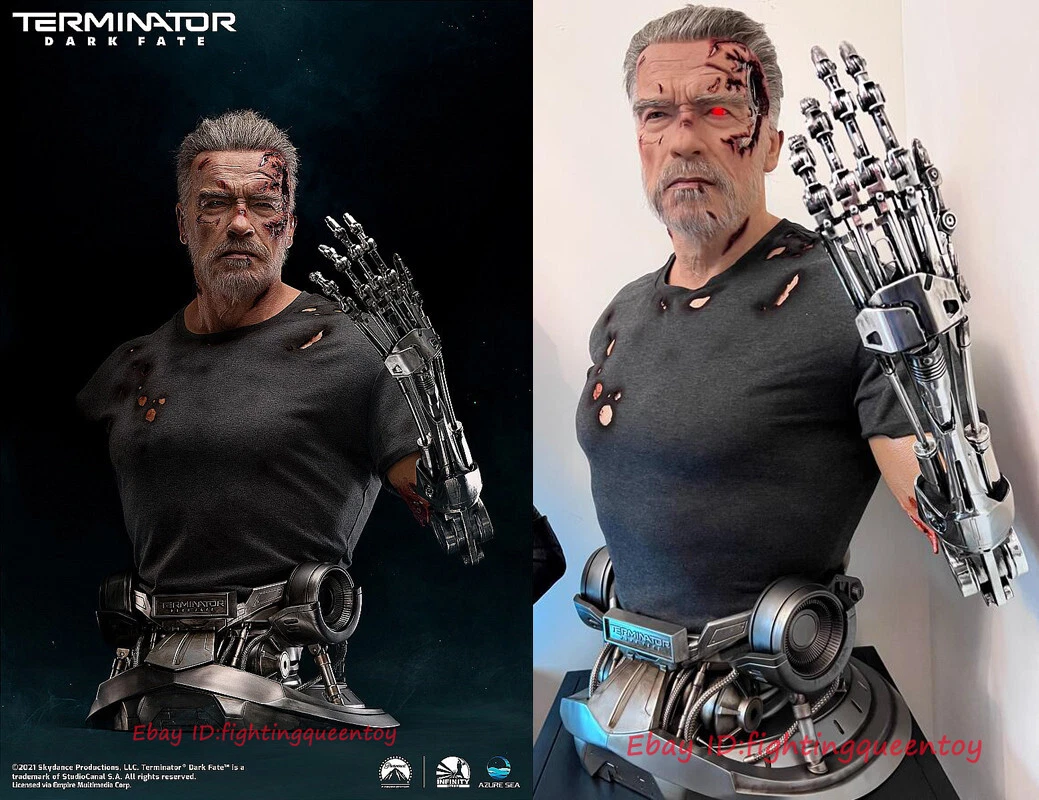 Infinity Studio The Terminator Dark Fate T 800 1 1 Bust Statue 34 High INSTOCK