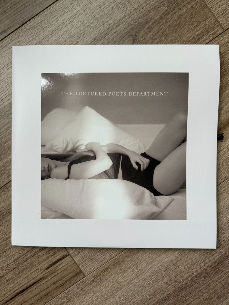 直筆サイン入り Taylor Swift The Tortured Poets Taylor Swift Tortured Poets Department CD & Signed Insert w