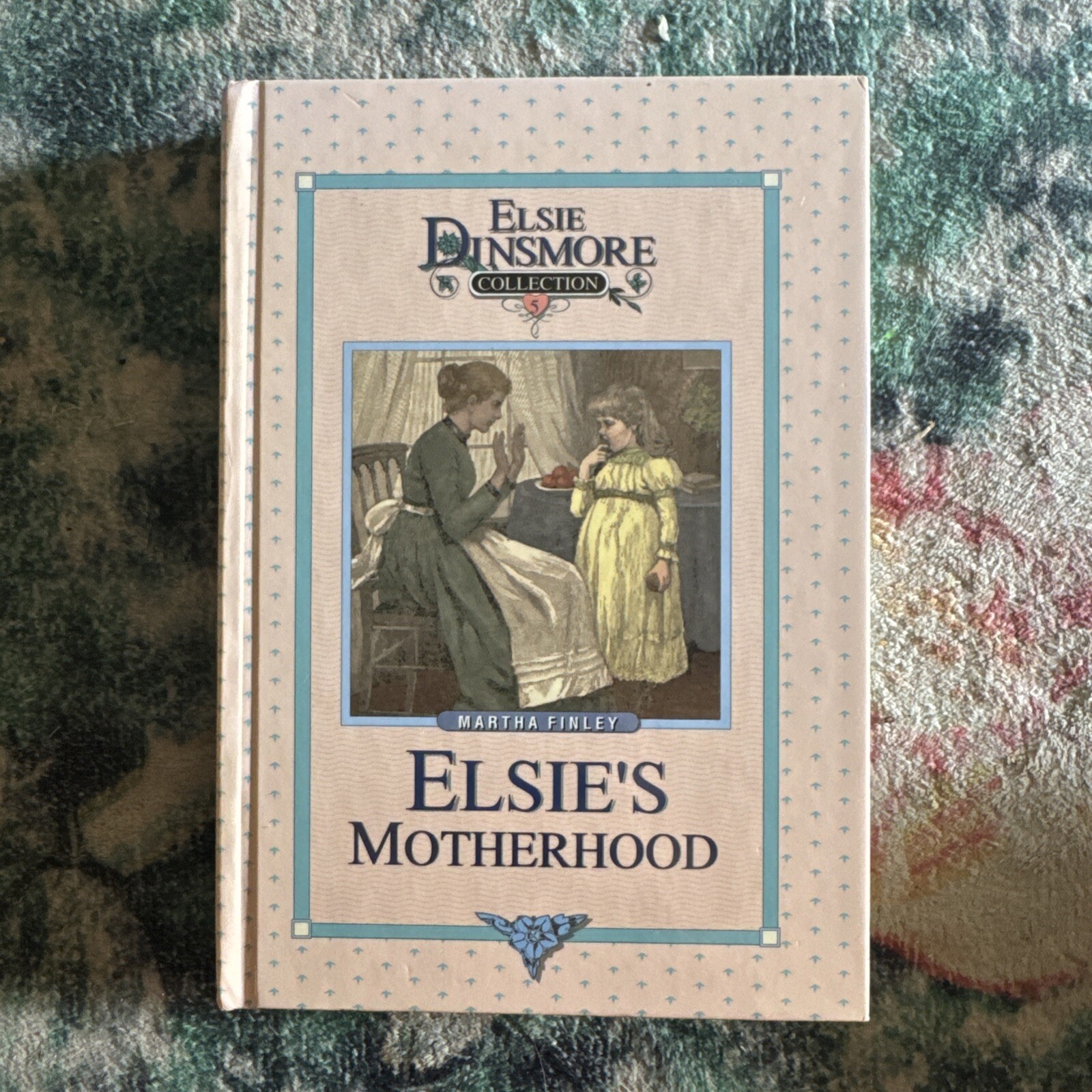 Elsie's Motherhood, Book 5 by Martha Finley (English) Hardcover Book