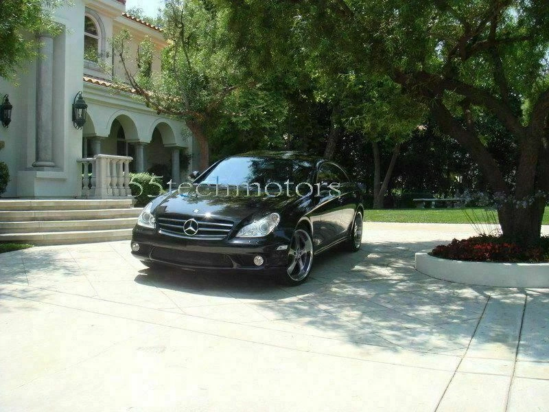 Mercedes Benz W219 CLS500 CLS600 CLS Grille Grill 3 Fins AMG Black 2005 2007 ✅ Foto 3 de 4