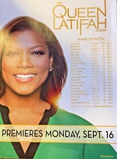 2013 Magazine Advertisement The Queen Latifah Show