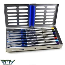 Dental PDL Luxating Elevators Luxation Periotome Tooth Extraction + Cassette