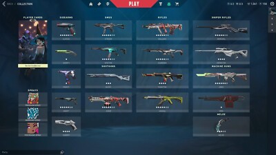 Valorant Account EU, Champions Bundle 2022, Team Ace Bundle, Viele Andere Skins