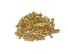 F&R BICYCLE ALLOY SPOKE NIPPLES/16MM 14G GOLD. (CUSTOM AMOUNT)