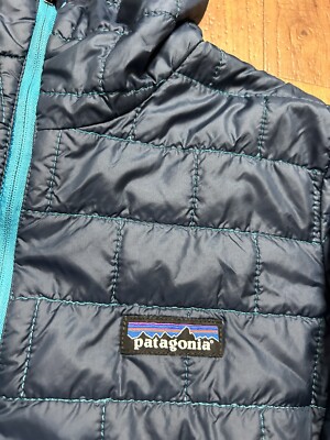 Patagonia Nano Puff Bivy Pullover Blue Womens XS | eBay