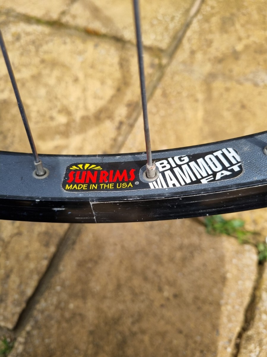 Sun Ringle Big Mammoth Fat Rim 26'' FR DH Retro MTB/jump bike very
