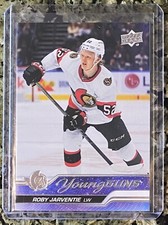 2023-24 UD Extended Series Roby Jarventie Young Guns Ottawa Senators #705