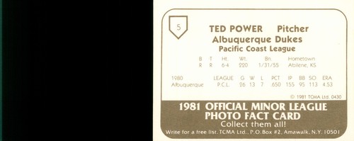 Duchi TCMA Albuquerque 1981 - Scegli tu 1! - Los Angeles Dodgers AAA Minor League - Foto 11 di 49