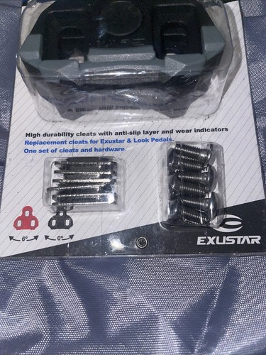 Exustar BLACK EPS-R KEO Compatible Road Cleat Black - 第 3/6 張圖片