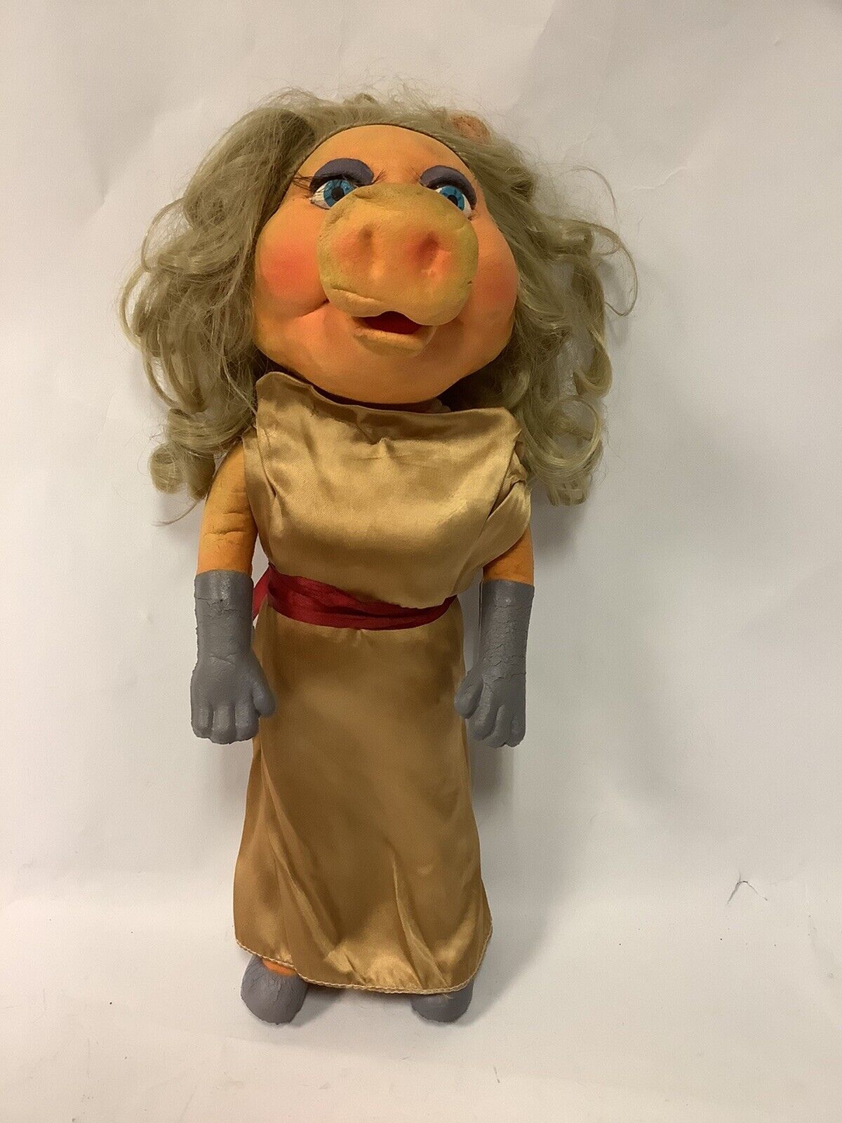 Vintage 1977 Fisher Price MISS PIGGY MUPPET PUPPET Jim Henson Muppets