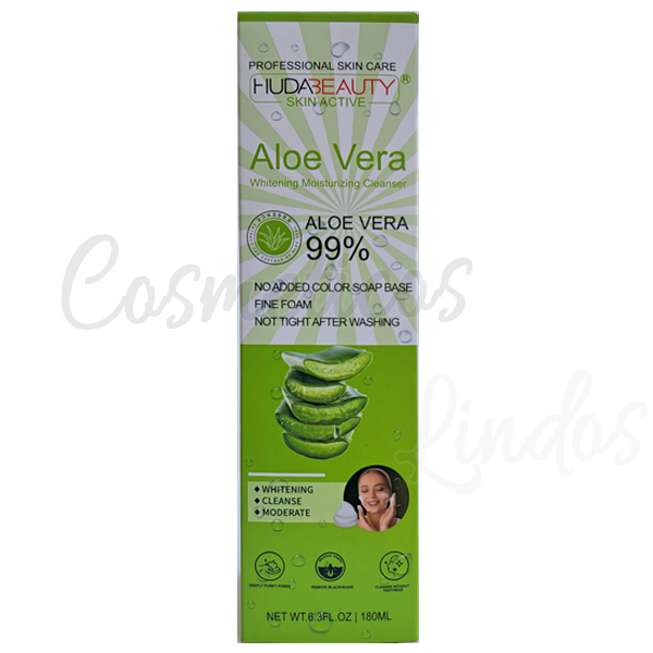 HudaBeauty Hydrating Foaming Facial Cleanser with 99% Aloe Vera 2 Pcs | eBay