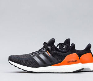 ultra boost orange and green