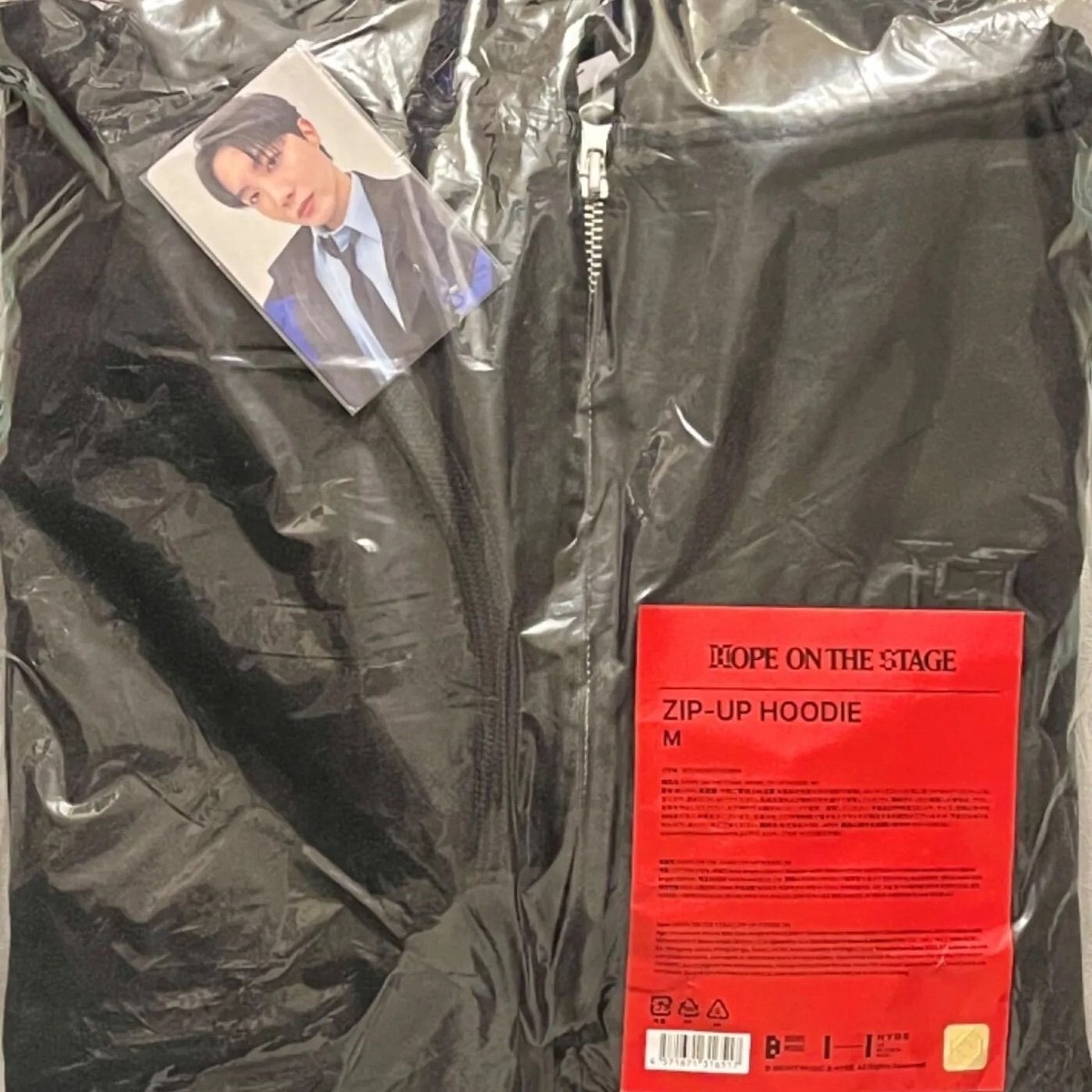アイドル BTS JHOPE ON THE STAGE JP ZIPUP HOODIE L HOPE ON THE STAGE in JAPAN] ZIP-UP HOODIE - A-KPOP