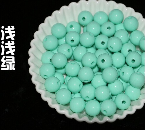 6---18mm round color acrylic beads - Picture 34 of 34