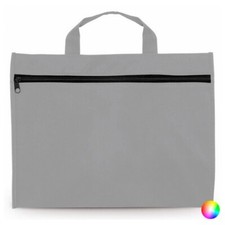 Porte-document zippée avec anse de transport Couleur - Gris