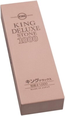King Whetstone Medium or Super Finishing Stone , Made in Japan