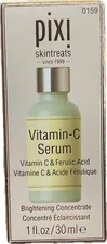 Pixi Skintreats Vitamin C Serum & Ferulic Acid Brightening Concentrate 1 oz/30ml