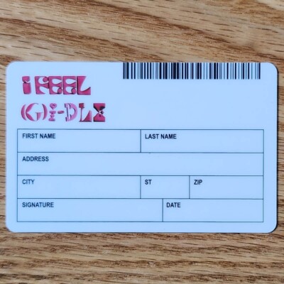 Miyeon Official ID Card (G)I-dle 6th Mini Album I Feel Genuine