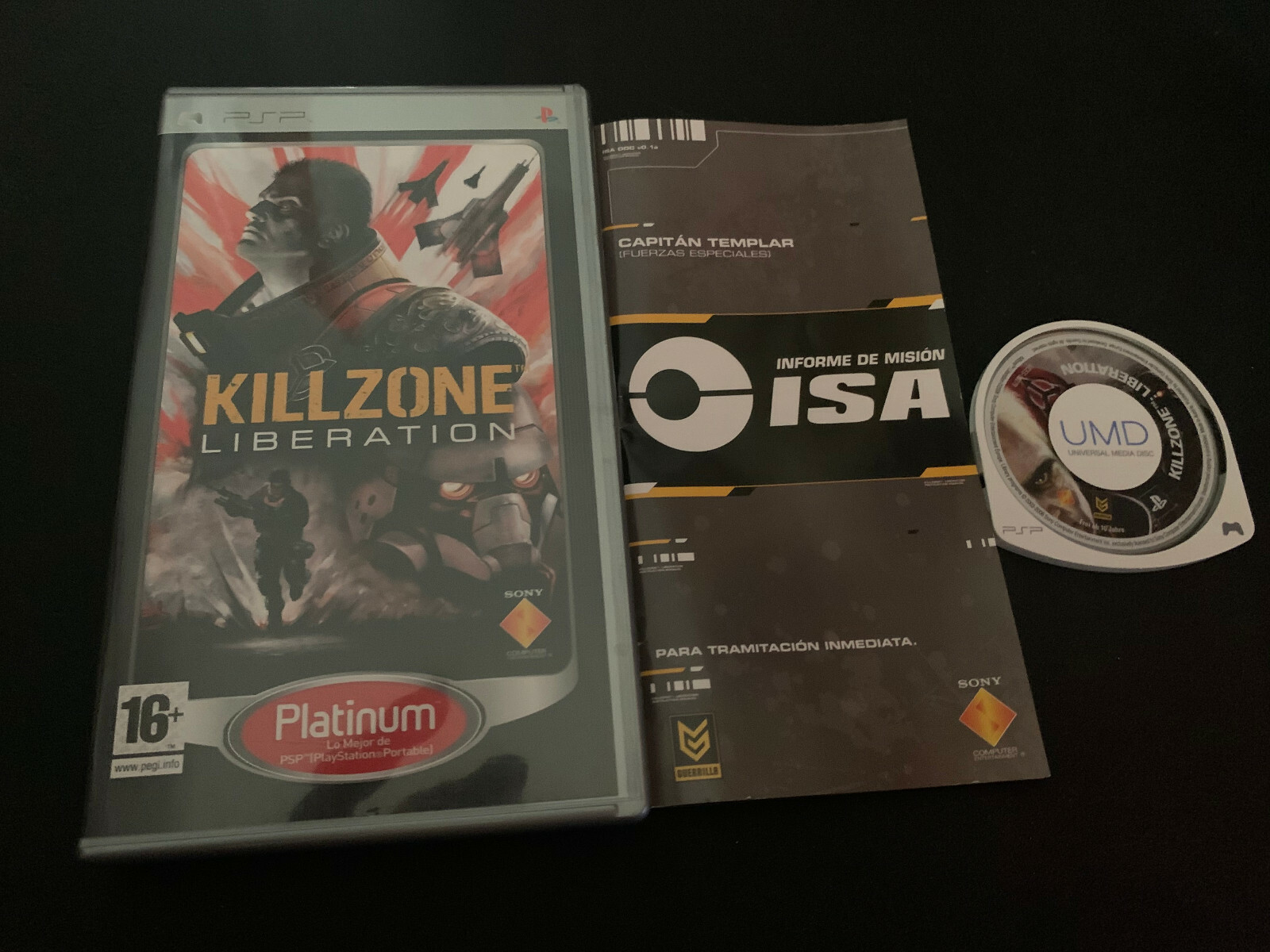 Killzone Liberation PSP PAL ESPAGNOL
