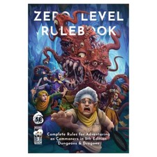 Zero Level Rulebook Playing Commoners Compatible with Dungeons  Dragons 5E