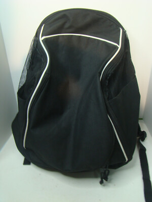 High Five Heavy Duty Backpack Black Soccer Futbol Team Sports