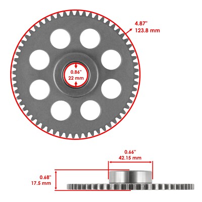 Starter Clutch Idler Gear for Kawasaki Bayou 220 / Bayou 250