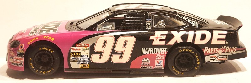 SCALEXTRIC 1/32 SLOT CAR EXIDE BATTERIES #99 FORD TAURUS JEFF BURTON Ltd. Ed