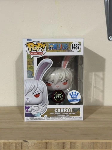 Funko Pop! Vinyl: One Piece - Carrot - Funko (Exclusive) #1487 CHASE Glow