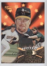 1997 Pinnacle Cardfrontation Kevin Appier Mark McGwire #4 0b2