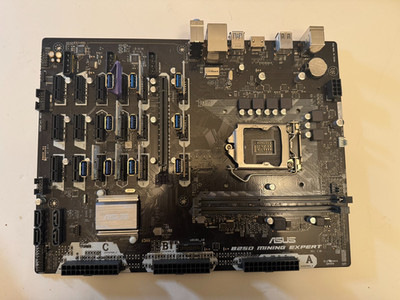 Asus B250 Mining Expert Motherboard  Pre owned  free shipping