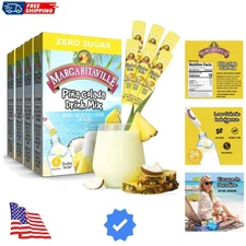 Singles To Go Water Drink Mix - Pina Colada Flavored, Non-Alcoholic Powder St...