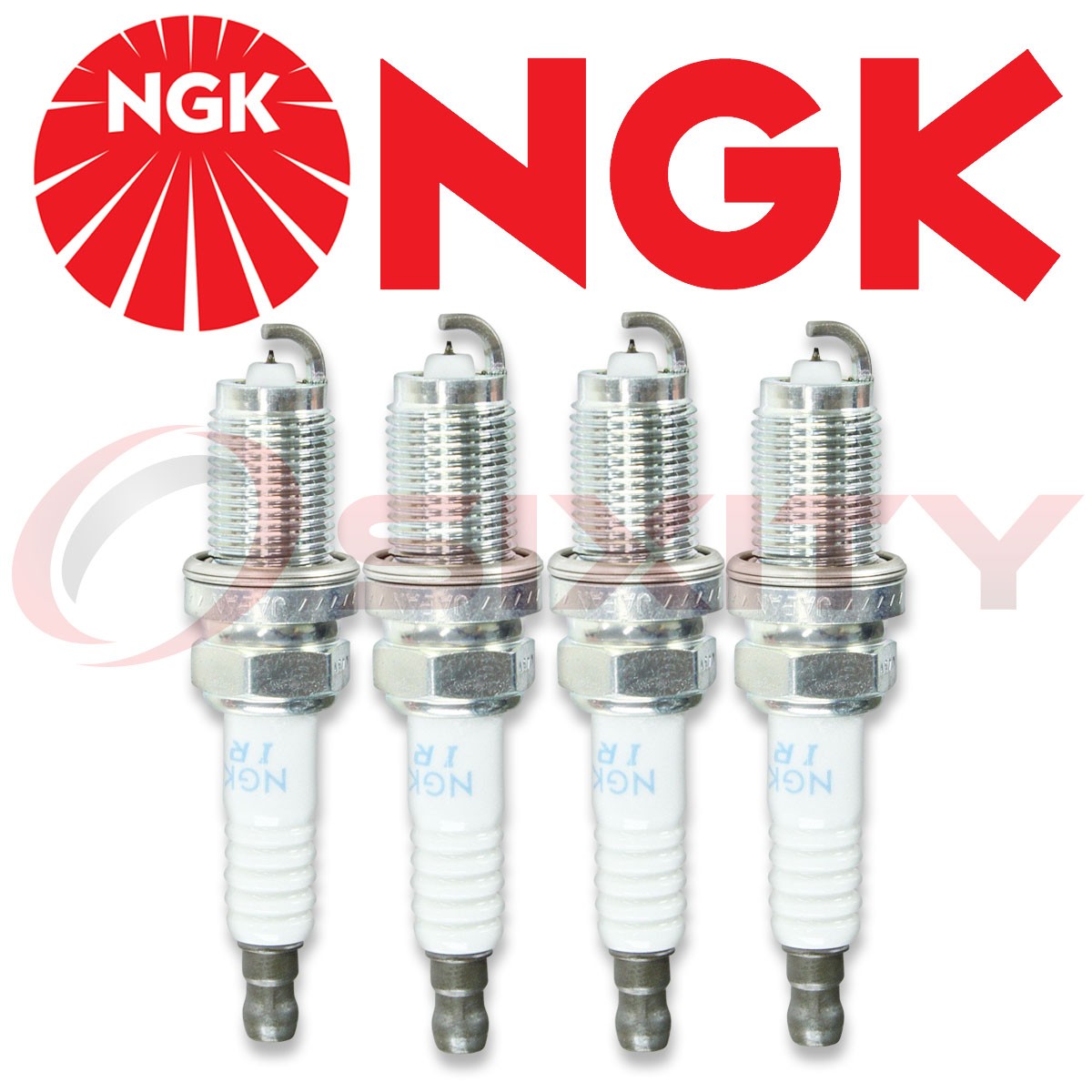 NGK IZFR6K11S 5266 4 PCS OEM Laser Iridium Spark Plugs for Honda Civic 1.8-Liter