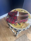 NWB J Crew BL568 Size 7.5M Tartan Plaid Holiday Shoes Loafers Flats Red Black — photo 2