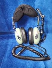 Used DAVID CLARK 12510G-21 MODEL H10-76 LOW IMPEDANCE MILITARY AVIATION HEADSET