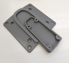 GREY Rigid Slide On/Off TV Bracket - Simple slide On & Off