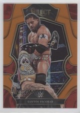 2023 Panini Select WWE Premier Level Orange Prizm 30/49 Santos Escobar #155 1f7d